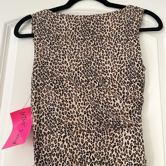 Betsey Johnson leopard dress NWT - Picture 9 of 10